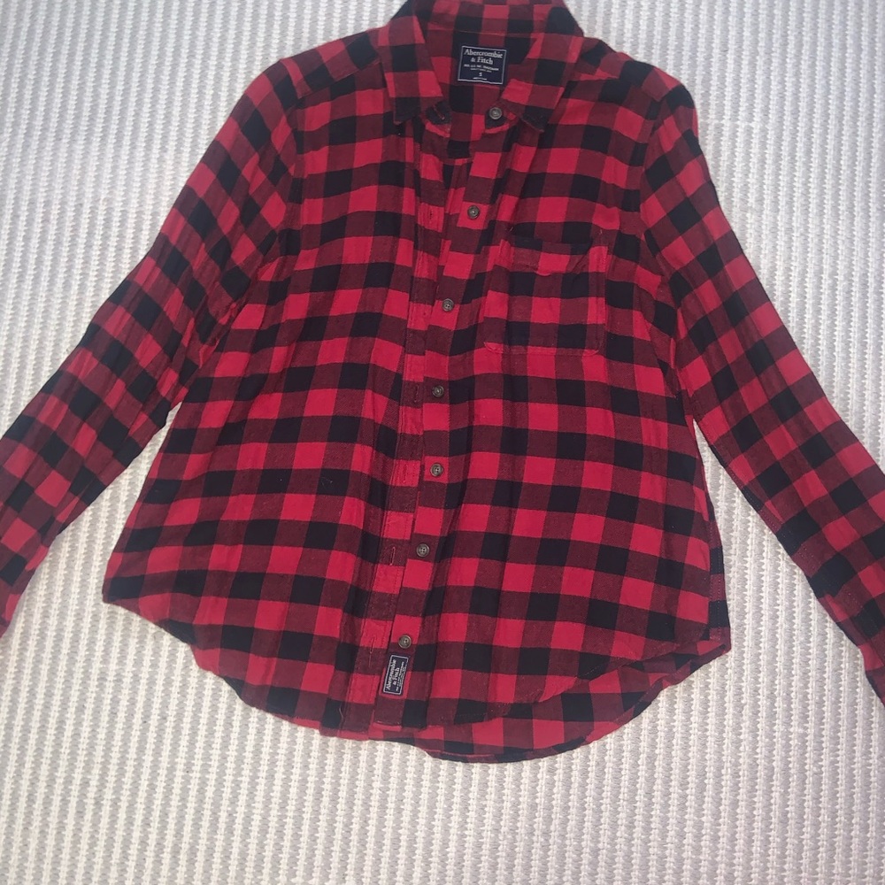 Abercrombie & Fitch Buffalo plaid flannel